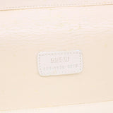 GUCCI Vanity Cosmetic Pouch Leather White 03917050710  bs6557