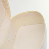 GUCCI Vanity Cosmetic Pouch Leather White 03917050710  bs6557