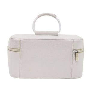 GUCCI Vanity Cosmetic Pouch Leather White 03917050710  bs6557