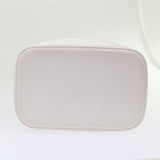 GUCCI Vanity Cosmetic Pouch Leather White 03917050710  bs6557