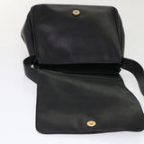 GUCCI Shoulder Bag Leather Black  bs6638
