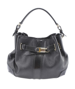 Burberry Black Leather Shoulder Bag