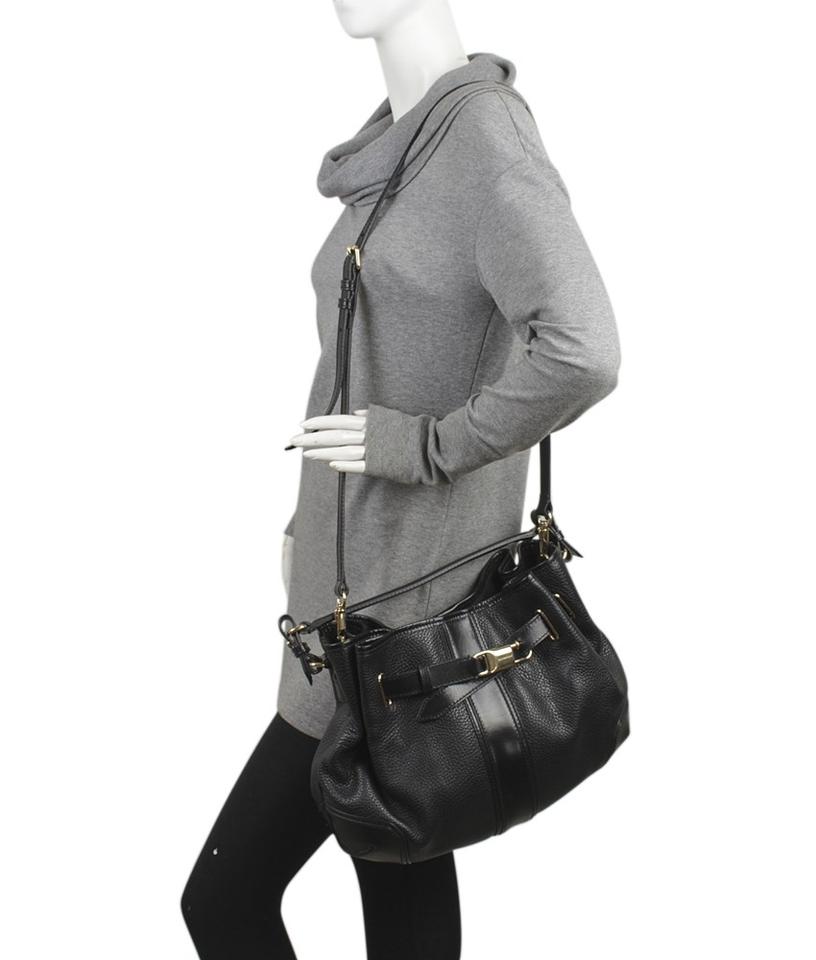 Burberry Black Leather Shoulder Bag