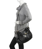 Burberry Black Leather Shoulder Bag