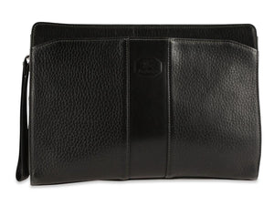 Burberry Black Leather Clutch