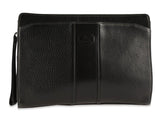 Burberry Black Leather Clutch