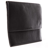 Burberry Calf Grain Black Leather Clutch