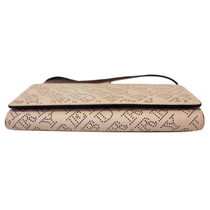 Burberry Hampshire Off White Perforated Leather Cross Body Bag