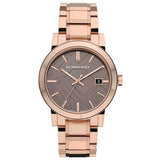 Burberry Ladies The City Rose Gold PVD Watch BU9005