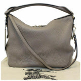 Burberry Shoulder Ledbury Grain Leather Hobo Bag