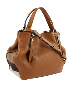 Burberry Maidstone Saddle Brown Leather Shoulder Bag