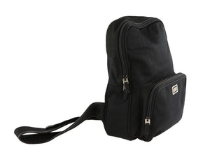 Burberry Sling Black Cotton Backpack