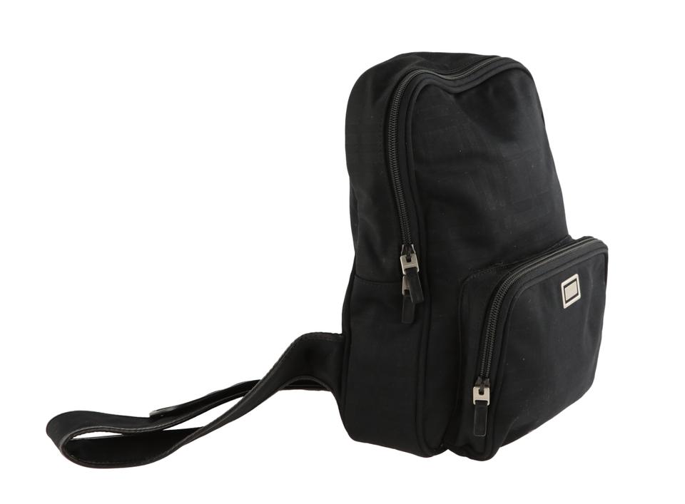 Burberry Sling Black Cotton Backpack