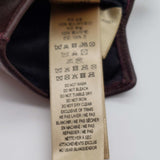 BURBERRY Snakeskin Brown Lamnskin Leather Gloves