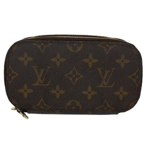 Louis Vuitton Trousse Brush Pm  Canvas Clutch Bag