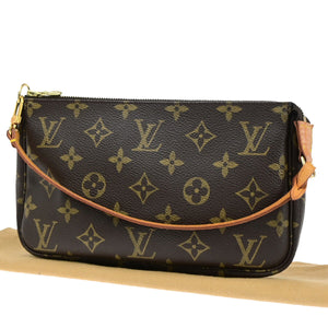 Louis Vuitton Pochette Accessoires  Canvas Clutch Bag