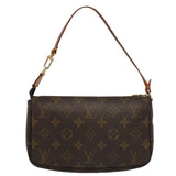 Louis Vuitton Pochette Accessoire  Canvas Clutch Bag
