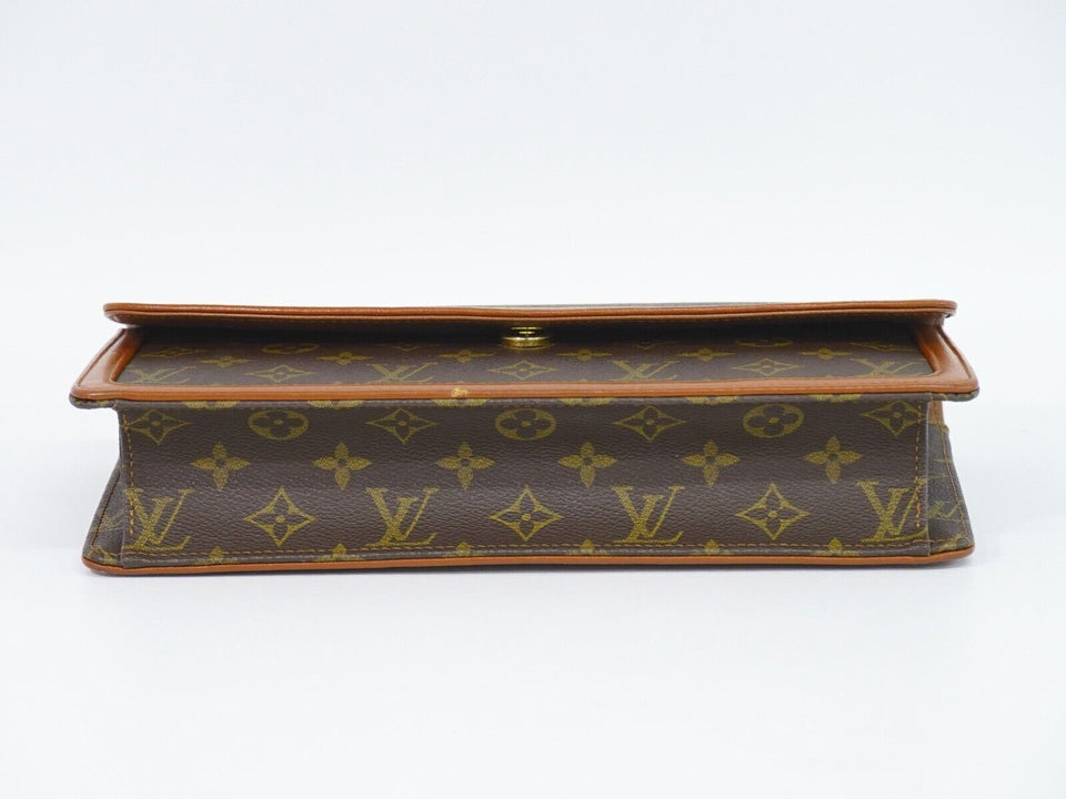 Louis Vuitton Pochette Dame  Canvas Clutch Bag