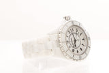 Chanel White J12 Watch