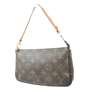 Louis Vuitton Pochette Accessoires  Canvas Clutch Bag