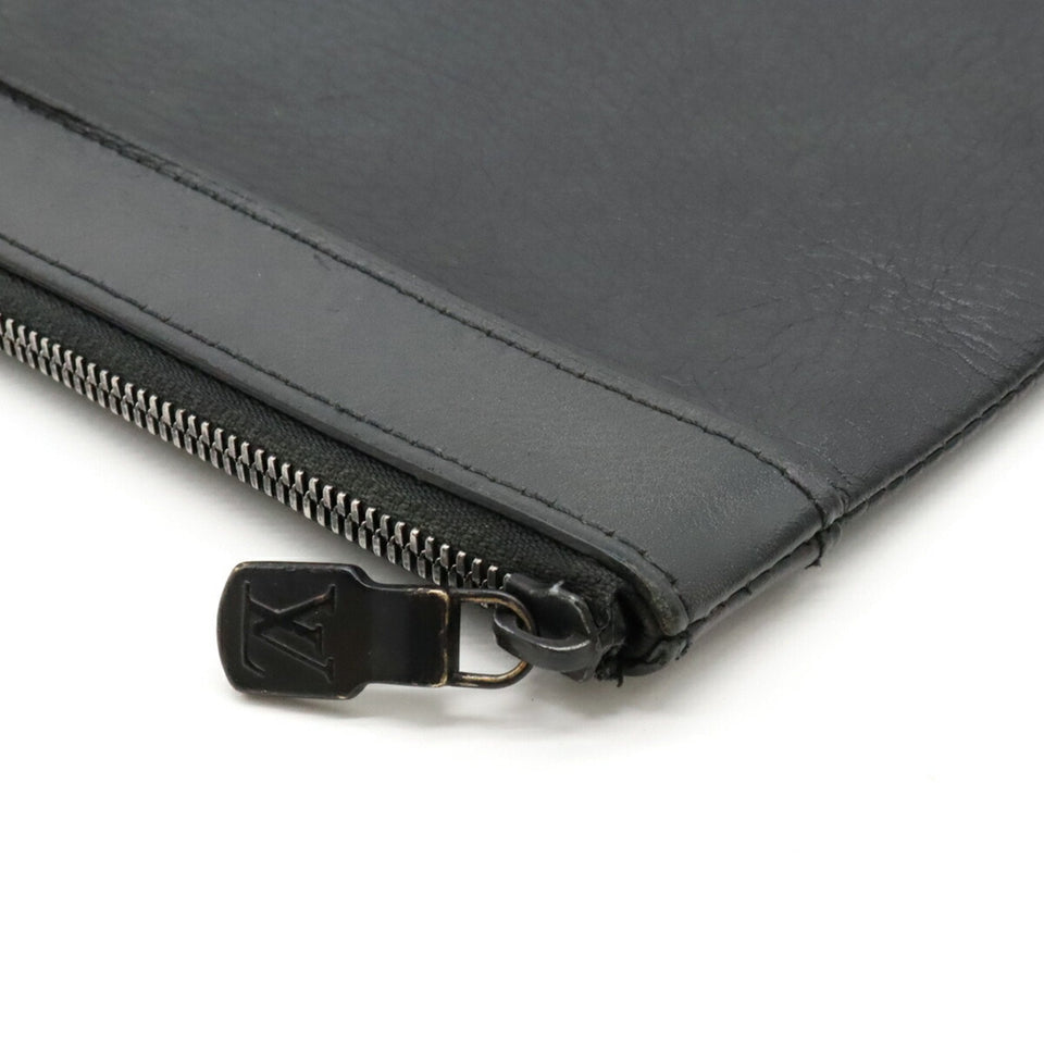Louis Vuitton Discovery  Leather Clutch Bag