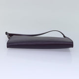 Louis Vuitton Pochette Accessoire  Leather Clutch Bag