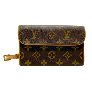 Louis Vuitton Florentine  Canvas Clutch Bag