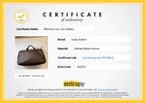 Louis Vuitton Damier Ebene Canvas Speedy 35 Satchel
