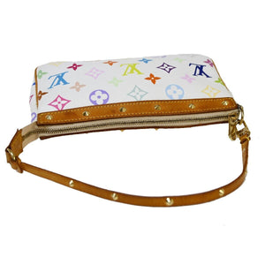 Louis Vuitton Pochette Accessoires  Canvas Clutch Bag