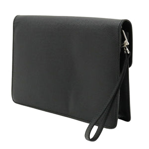 Louis Vuitton Berea  Leather Clutch Bag
