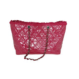 Chanel bag Vinyl Quilted Funny Tweed Tote Pink