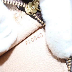 Louis Vuitton Bucket  Canvas Clutch Bag