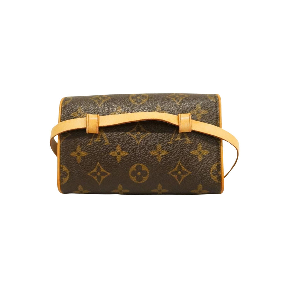 Louis Vuitton Pochette Florentine  Canvas Clutch Bag