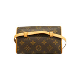Louis Vuitton Pochette Florentine  Canvas Clutch Bag