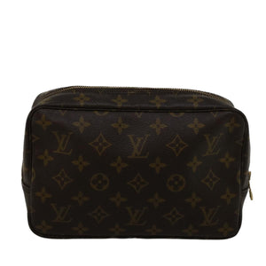 Louis Vuitton Trousse De Toilette  Canvas Clutch Bag