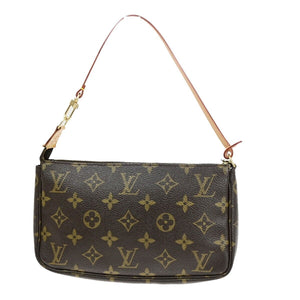 Louis Vuitton Pochette Accessoires  Canvas Clutch Bag