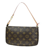 Louis Vuitton Pochette Accessoires  Canvas Clutch Bag