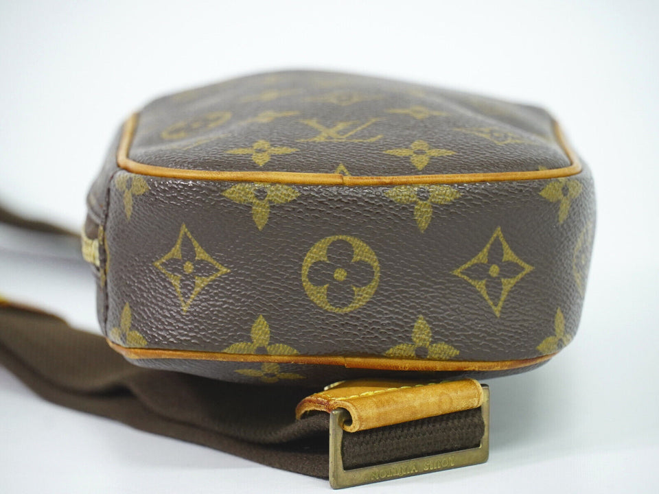 Louis Vuitton Gange  Canvas Clutch Bag