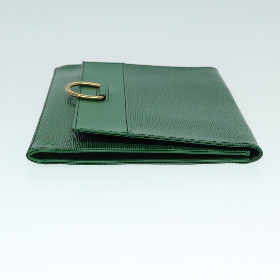 Louis Vuitton Jena  Leather Clutch Bag