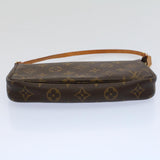 Louis Vuitton Pochette Accessoire  Canvas Clutch Bag