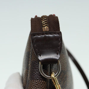 Louis Vuitton Pochette Accessoire  Canvas Clutch Bag