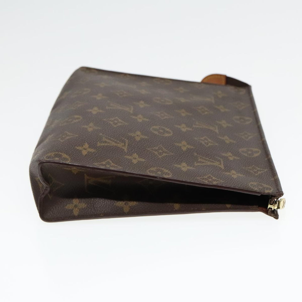 Louis Vuitton Poche Toilette  Canvas Clutch Bag