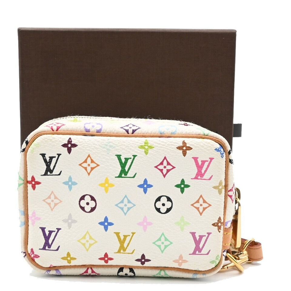 Louis Vuitton Trousse Wapity Pouch  Canvas Clutch Bag