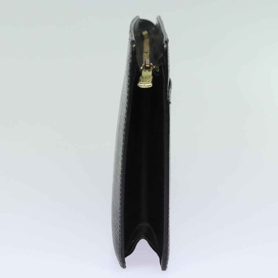 Louis Vuitton Epi Pochette Homme Clutch Bag Black Noir