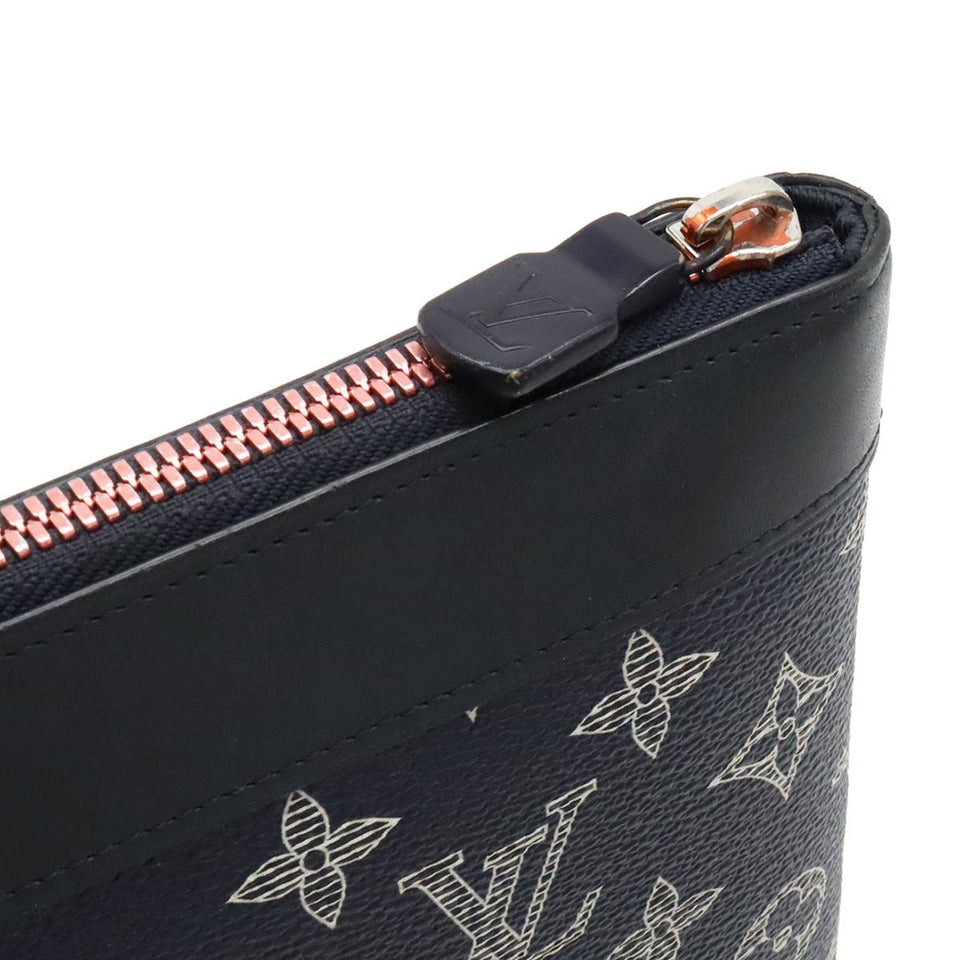 Louis Vuitton Apollo Pochette  Canvas Clutch Bag