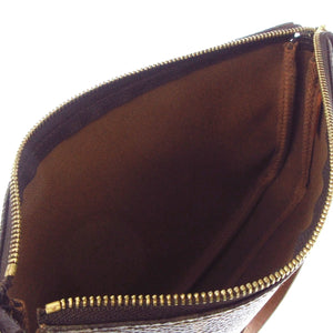 Louis Vuitton Pochette Accessoire  Canvas Clutch Bag