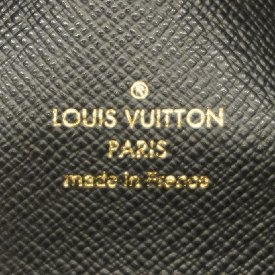 Louis Vuitton Pochette Double Zip  Canvas Clutch Bag