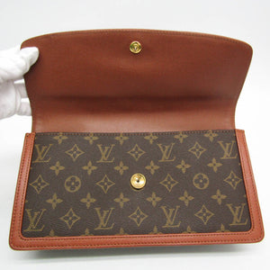 Louis Vuitton Pochette Dame  Canvas Clutch Bag