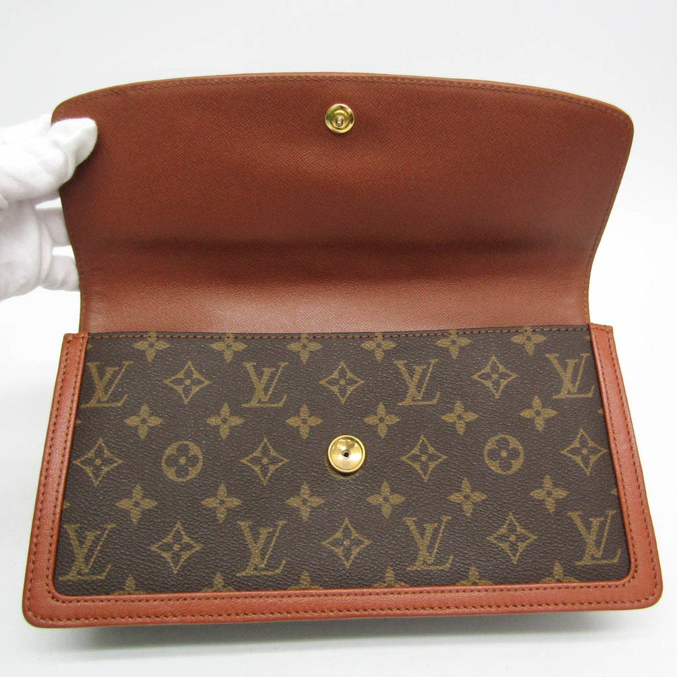 Louis Vuitton Pochette Dame  Canvas Clutch Bag
