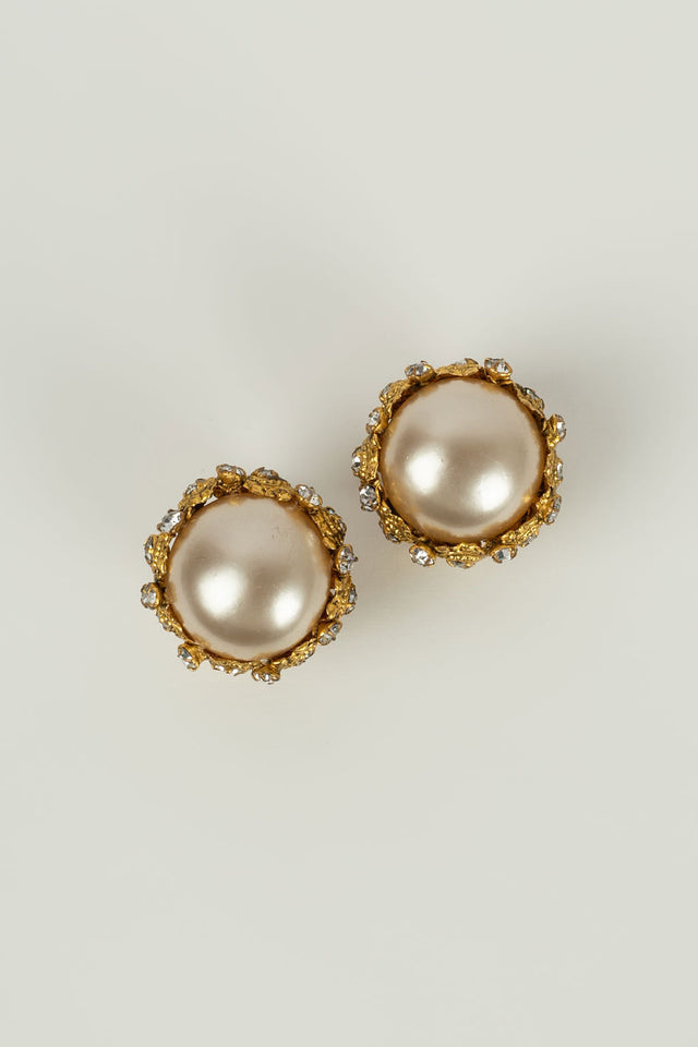 Boucles d'oreilles Chanel époque Coco